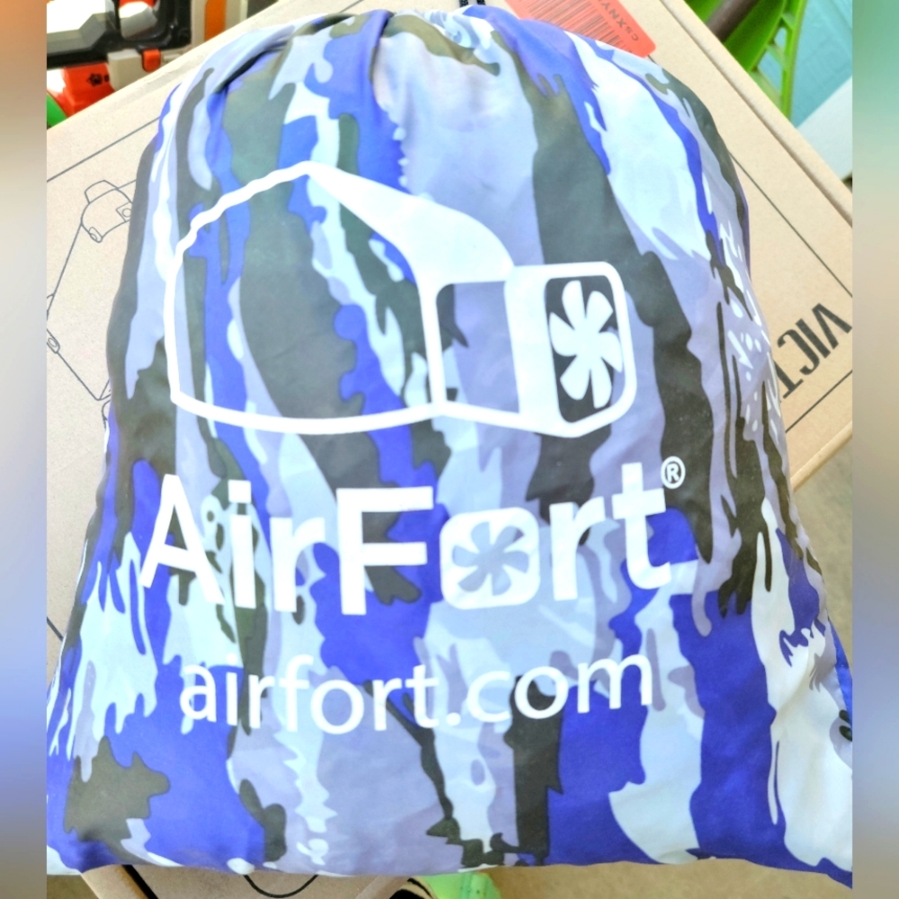Original AIR FORT Build A Fort in 30 Seconds, Inflatable Fort for Kids
